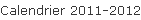Calendrier 2012-2013